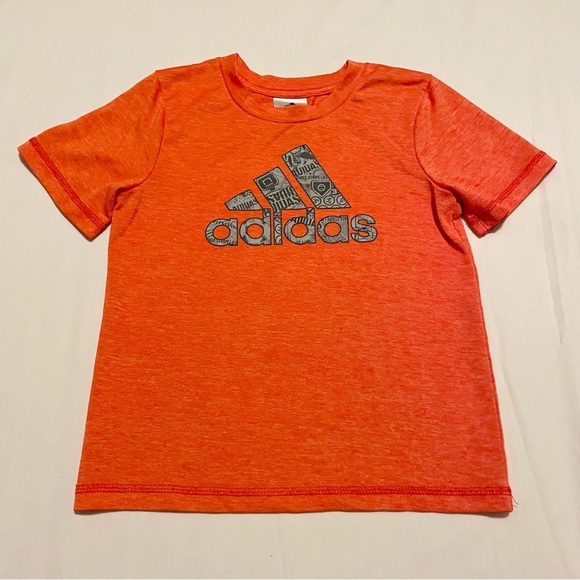 adidas Other - Adidas Kids Shirt Toddler Size 4T Orange Tshirt